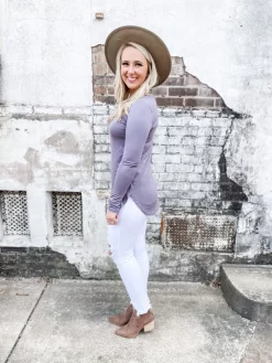 Meredith Scoop Neck L/S Top- Lavender -Fashion Clothing Store 5f540102eb8739a14066d62e89a18e45 scaled