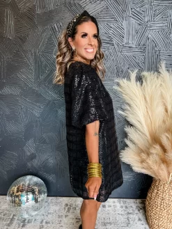 Get Dressed Up Bubble Sleeve Top- Black -Fashion Clothing Store 604c03e9e7792d9f72eae6548568a31f scaled