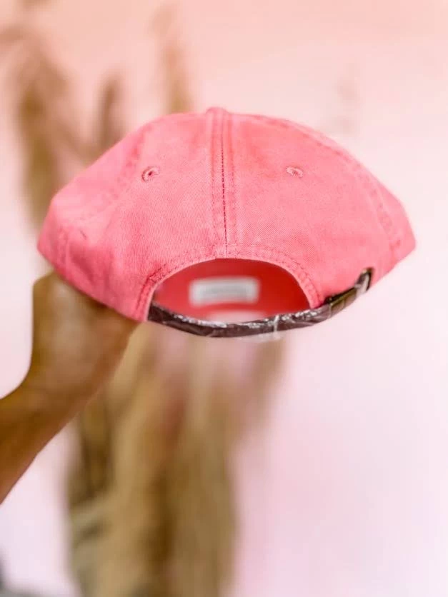 TX Stacked Puff Cap- Coral 3 TX Stacked Puff Cap- Coral - Image 3