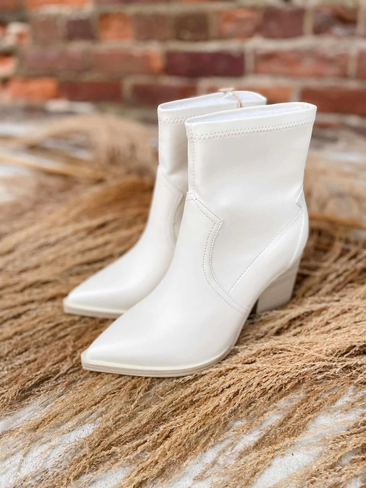 MIA Rachell Bootie- Ivory 3 MIA Rachell Bootie- Ivory - Image 3