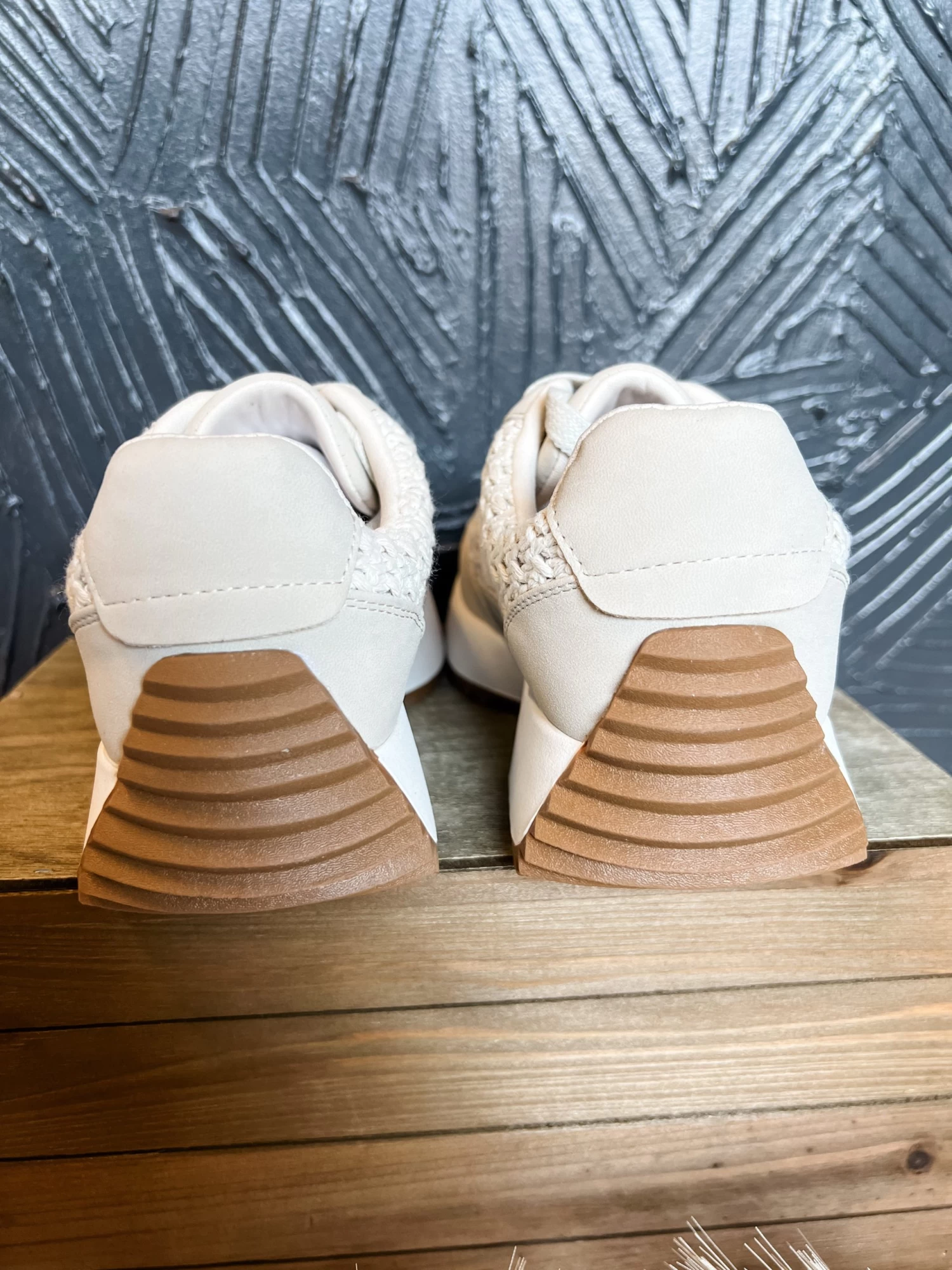 *STEVE MADDEN* Bettie Sneakers- Natural 4 *STEVE MADDEN* Bettie Sneakers- Natural - Image 4