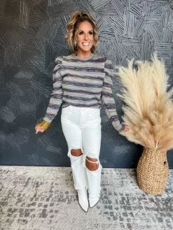 Into The Depths Stripe Sweater