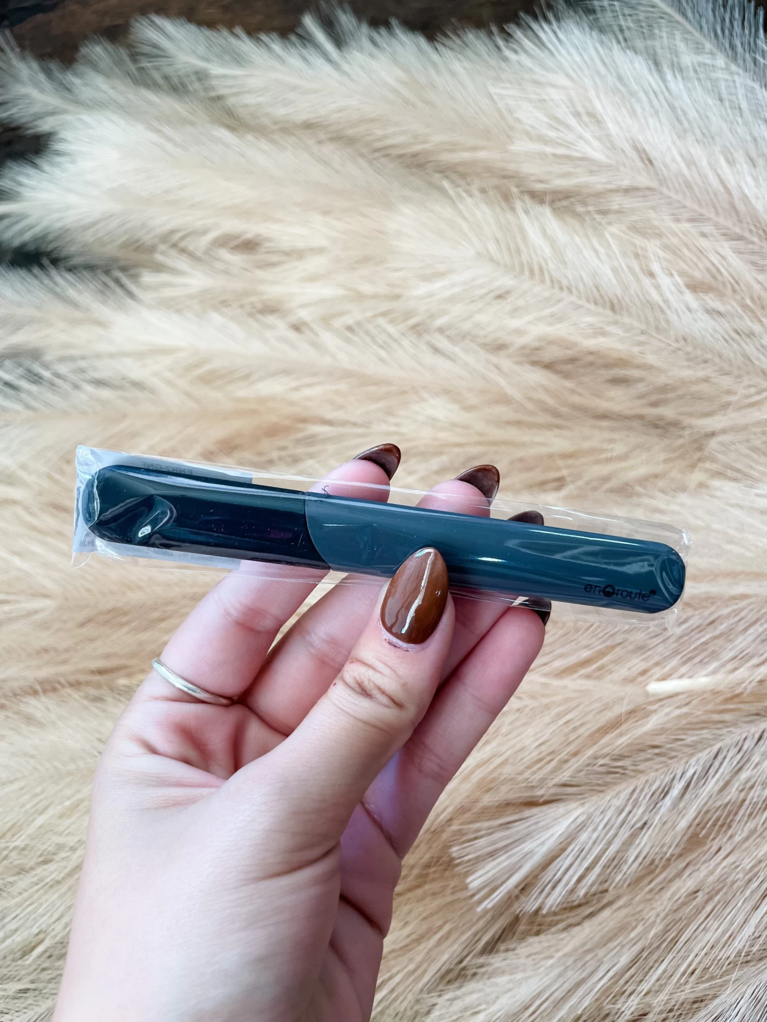 Glass Nail File- Black 1 Glass Nail File- Black