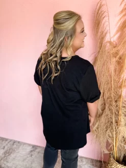 Be Your Best V Neck Ribbed Top- Black -Fashion Clothing Store 6c4c9f09f03a03837cc5af25585e546f scaled