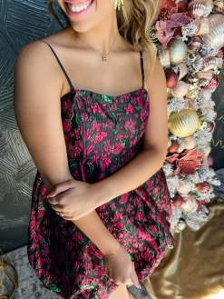 Keep On Wishing Floral Mini Dress- Black 9 Keep On Wishing Floral Mini Dress- Black -Fashion Clothing Store 700244d062cf6a74dba1b36fb046ce25 scaled