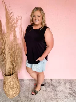 Ready Or Not Side Slit Top- Black 13 Ready Or Not Side Slit Top- Black -Fashion Clothing Store 71739a3510ae21c072d63e9daaf59e5e scaled