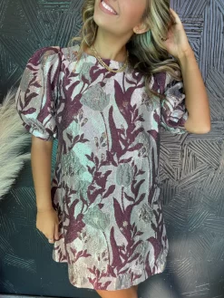 Just Another Day Metallic Jacquard Floral Dress -Fashion Clothing Store 7a6b0d70964385c1c122248d5ef964f8 scaled