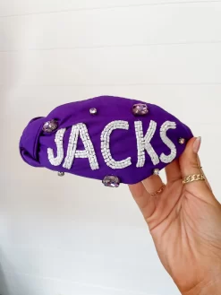 Axe Em Jacks Stone And Beaded Headband