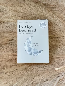 Lemon Lavender Silky Satin Pillow- Cat Nap