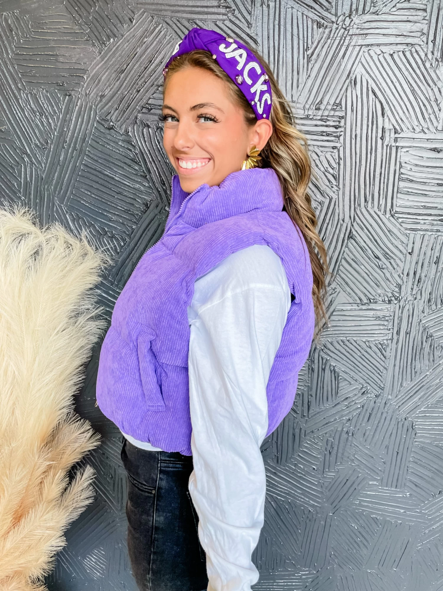 Forever Fashionable Corduroy Puffer Vest 3 Forever Fashionable Corduroy Puffer Vest - Image 3