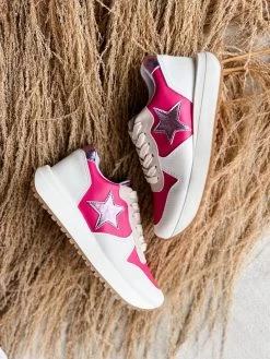 Ace 4 Sneakers- Fuchsia