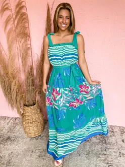 Tropical Mornings Maxi Dress
