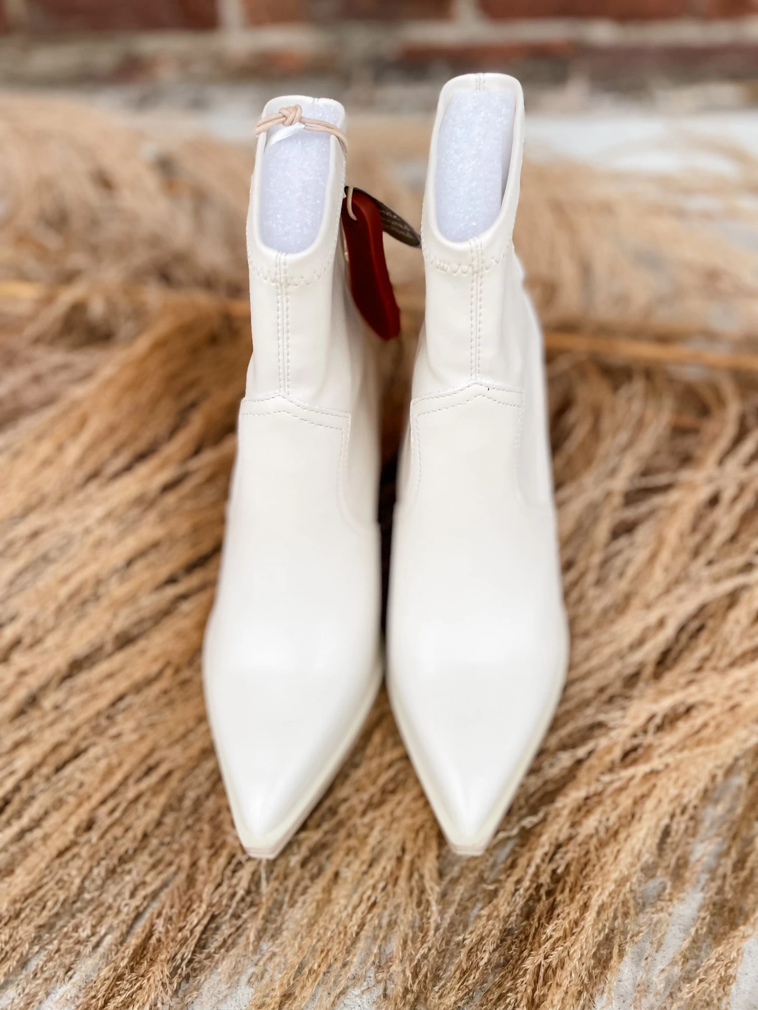 MIA Rachell Bootie- Ivory 5 MIA Rachell Bootie- Ivory - Image 5