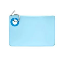 Sweet Carolina Blue- Large Silicone Pouch