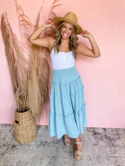 Cheyenne Snap Button Down Cami Bodysuit- White