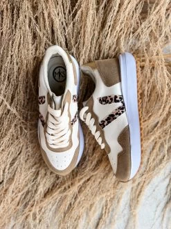 Ace 3 Sneakers- Nude/Leopard -Fashion Clothing Store 97011815d0e5d35605805072554803f7