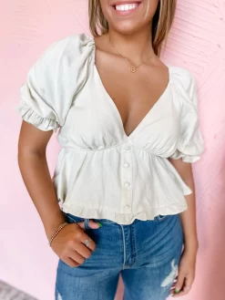 My Fairytale Tie Back Ruffle Top -Fashion Clothing Store 9c625cc2f40fadca61f6404752fd584f scaled