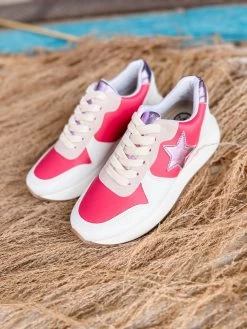 Ace 4 Sneakers- Fuchsia -Fashion Clothing Store 9cdbe4ae2fa3ac92faa5babc92c3ddf2