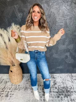 Express Yourself Striped Sweater