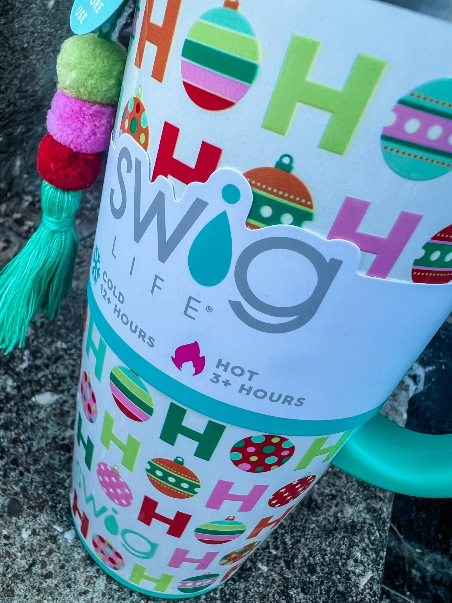 HoHoHo Travel Mug- 22oz 2 HoHoHo Travel Mug- 22oz - Image 2