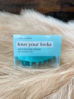 Wet & Dry Scalp Massager- Turquoise