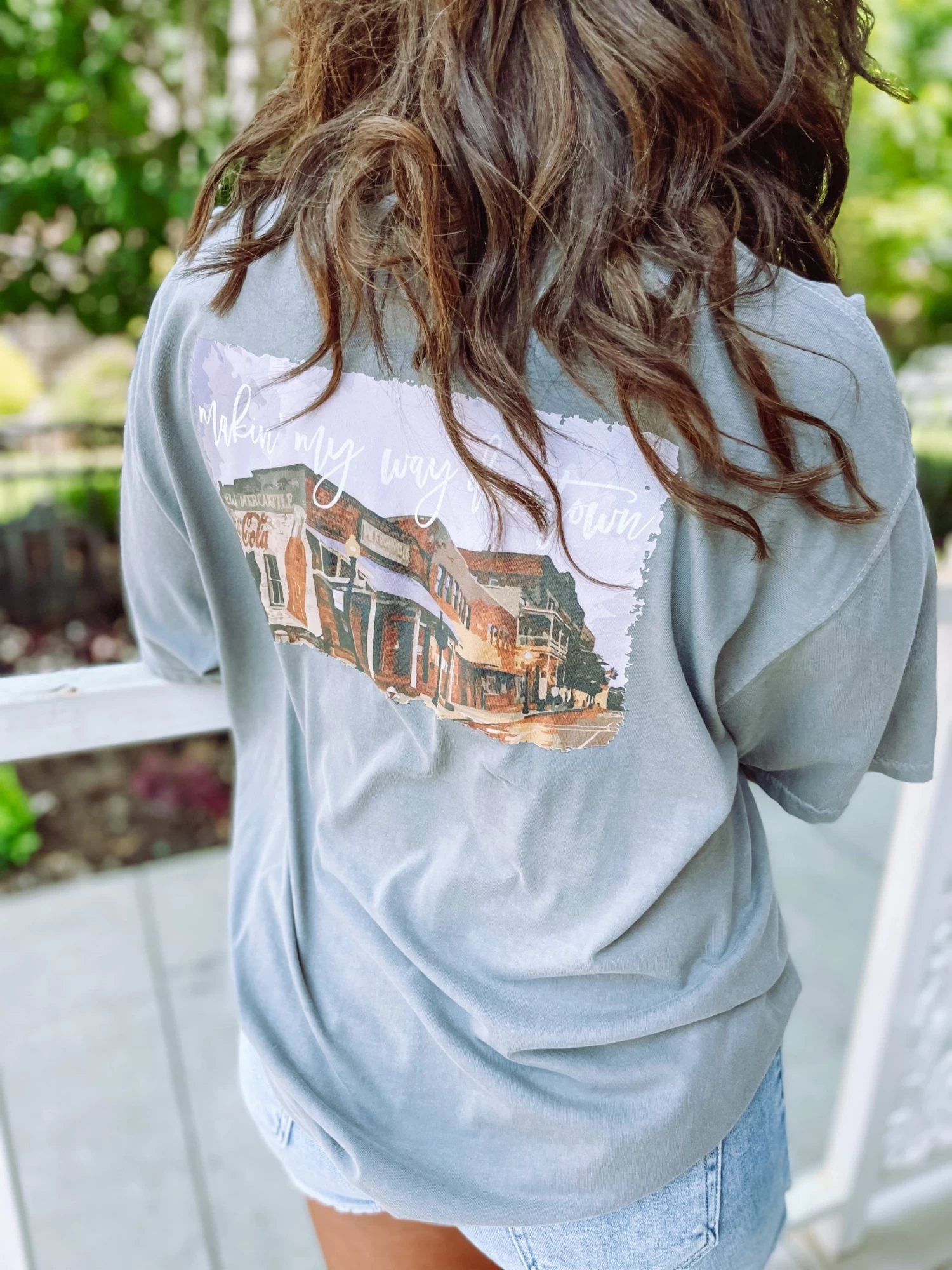 Makin' My Way Downtown-S/S-Grey 6 Makin' My Way Downtown-S/S-Grey - Image 6