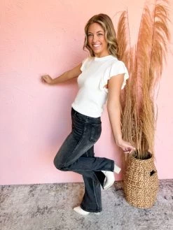 Keep It Real Open Back Knit Top -Fashion Clothing Store IMG 1214