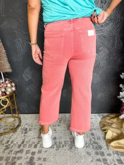 Going My Way Peach Jeans -Fashion Clothing Store IMG 7390 scaled
