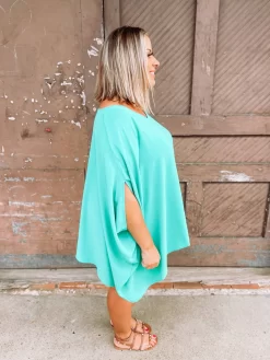 Mya Sharkbite Hem Solid Tunic Top- Jade -Fashion Clothing Store a02924bf4928c5ae2790d1cf9bf5c3d8 scaled