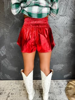 No Shortcuts Leather Skort- Red -Fashion Clothing Store a286a5d06148e8ca546afefa51c7ff7b scaled