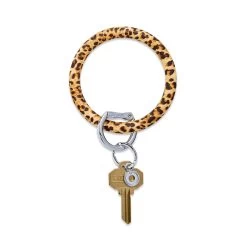 Cheetah Print Collection Key Ring