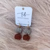 Pumpkin Stack Dangle Earrings