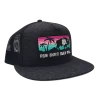 Miami Vice Hat- Black/Black