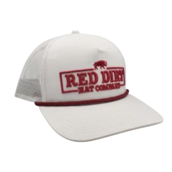 Direct Stitch Red Rope Hat