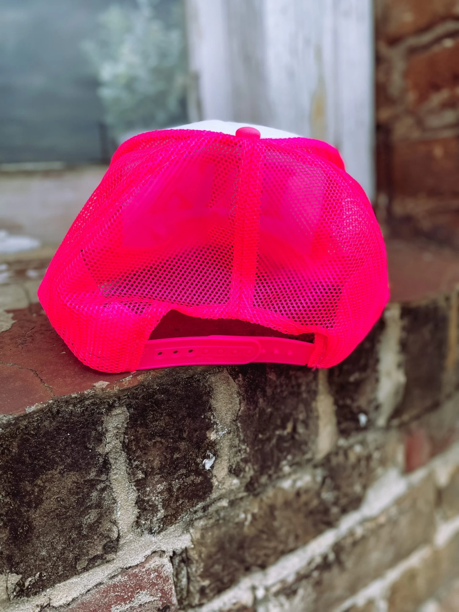 Retro ETX Foam Trucker Hat- Neon Pink 3 Retro ETX Foam Trucker Hat- Neon Pink - Image 3