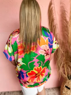 Catching A Flight Floral Top- Hot Pink 9 Catching A Flight Floral Top- Hot Pink -Fashion Clothing Store ada81e74d5b8970ecedf76c65bb6df7d scaled