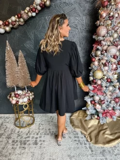 If The Shoe Fits Babydoll Dress- Black -Fashion Clothing Store ae982e17765cebc12a3bb7c4f4c0de79 scaled