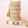 GOD BLESS TEXAS Woven Bracelet