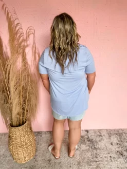 Keep Close Bamboo V Neck Top- Peri Blue -Fashion Clothing Store b041a550c6fd06ae2691c48febfb3341 scaled