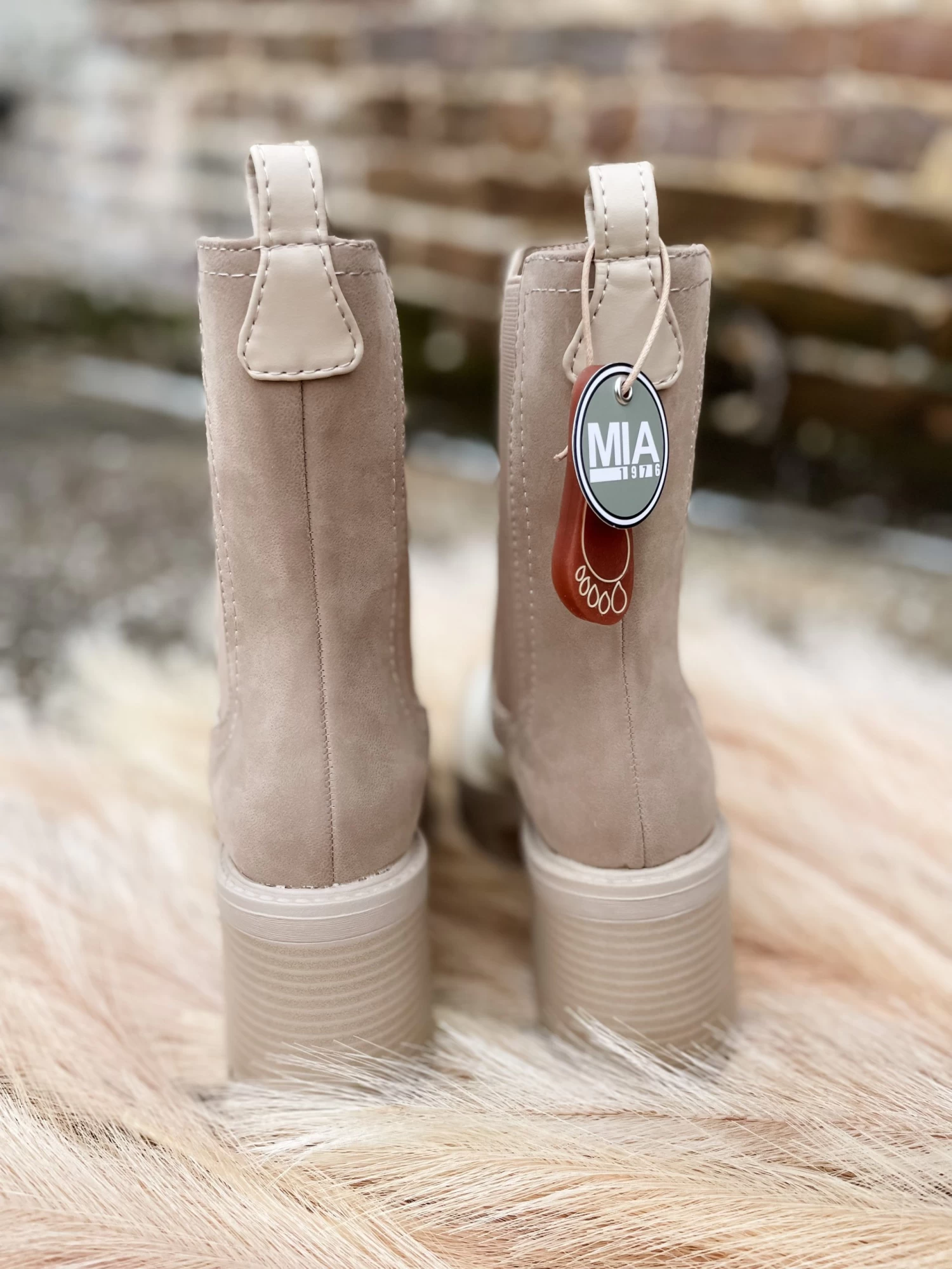 MIA Remi Color Block Booties 3 MIA Remi Color Block Booties - Image 3