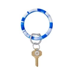 Blue Me Away Marble Collection Key Ring