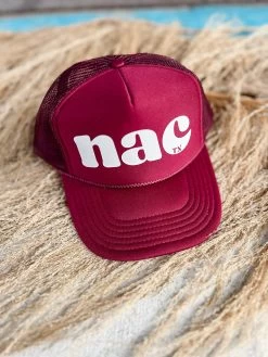 NAC TX Foam Hat- Maroon