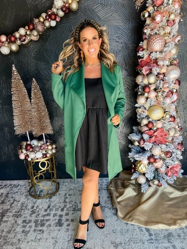 Dream The Dream Square Neck Dress- Black 4 Dream The Dream Square Neck Dress- Black - Image 4