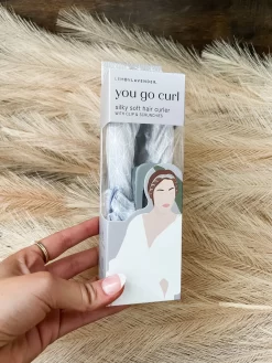 You Go Curl Silky Soft Hair Curler- Grey Geo