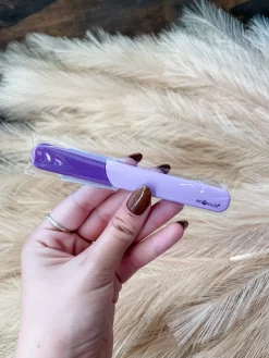 Glass Nail File- Purple