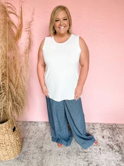 Ready Or Not Side Slit Top- Ivory -Fashion Clothing Store c4003830daeefbbe8347b2bfef43fd0c scaled