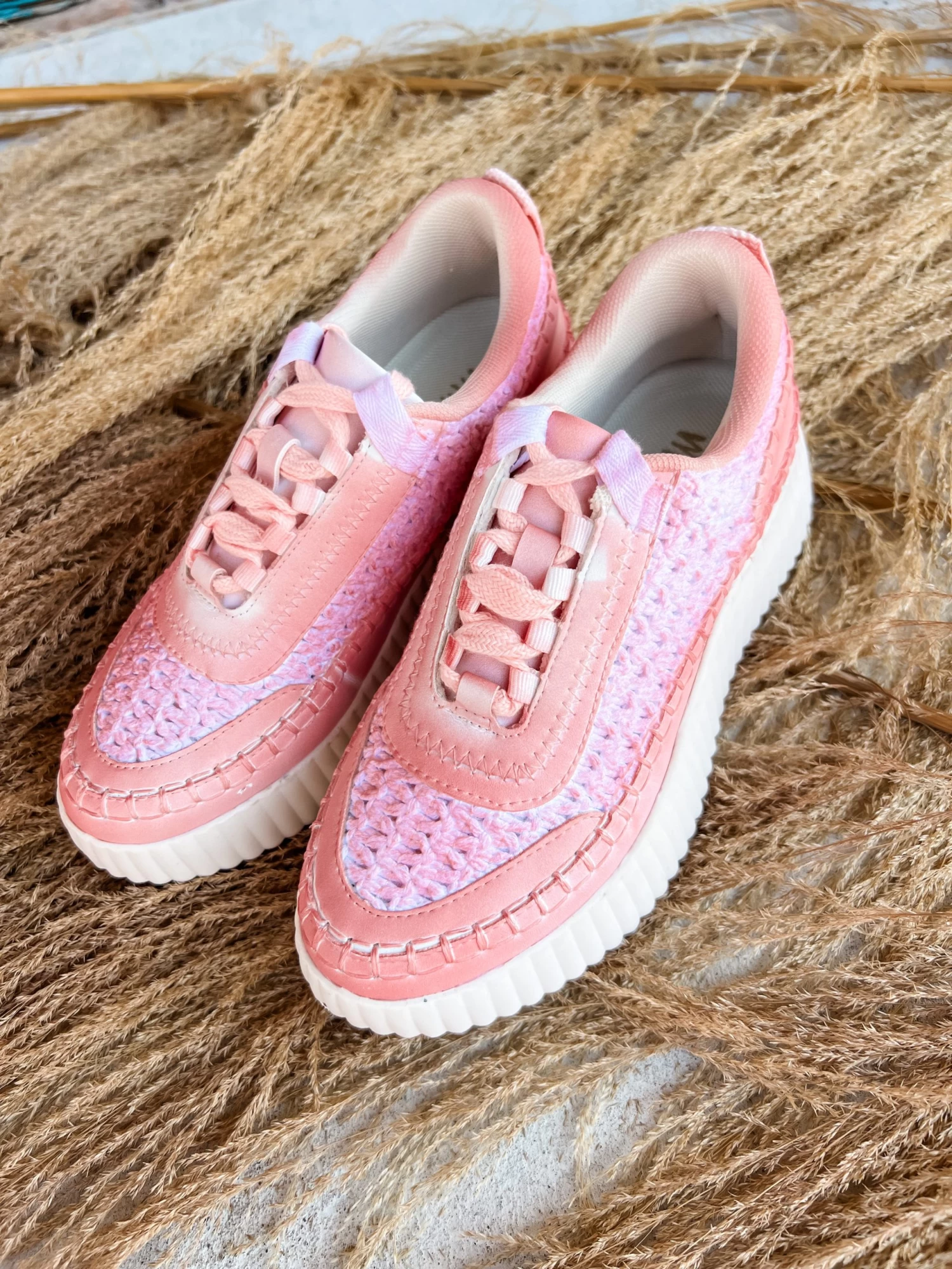 Dolea Trainers- Pink 2 Dolea Trainers- Pink - Image 2