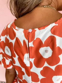 Colors Of Orange Floral Tiered Dress -Fashion Clothing Store ca1725e7c37ced4c7f31412405131349 scaled