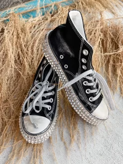 Chantel Platform Converse- Black