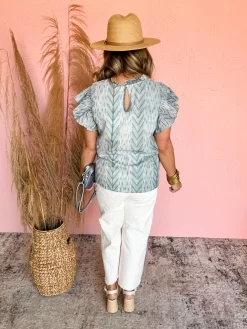 Everyday Feels Ruffle Sleeve Top -Fashion Clothing Store cb6f15b22b4b6dfc41afa20adade198f scaled